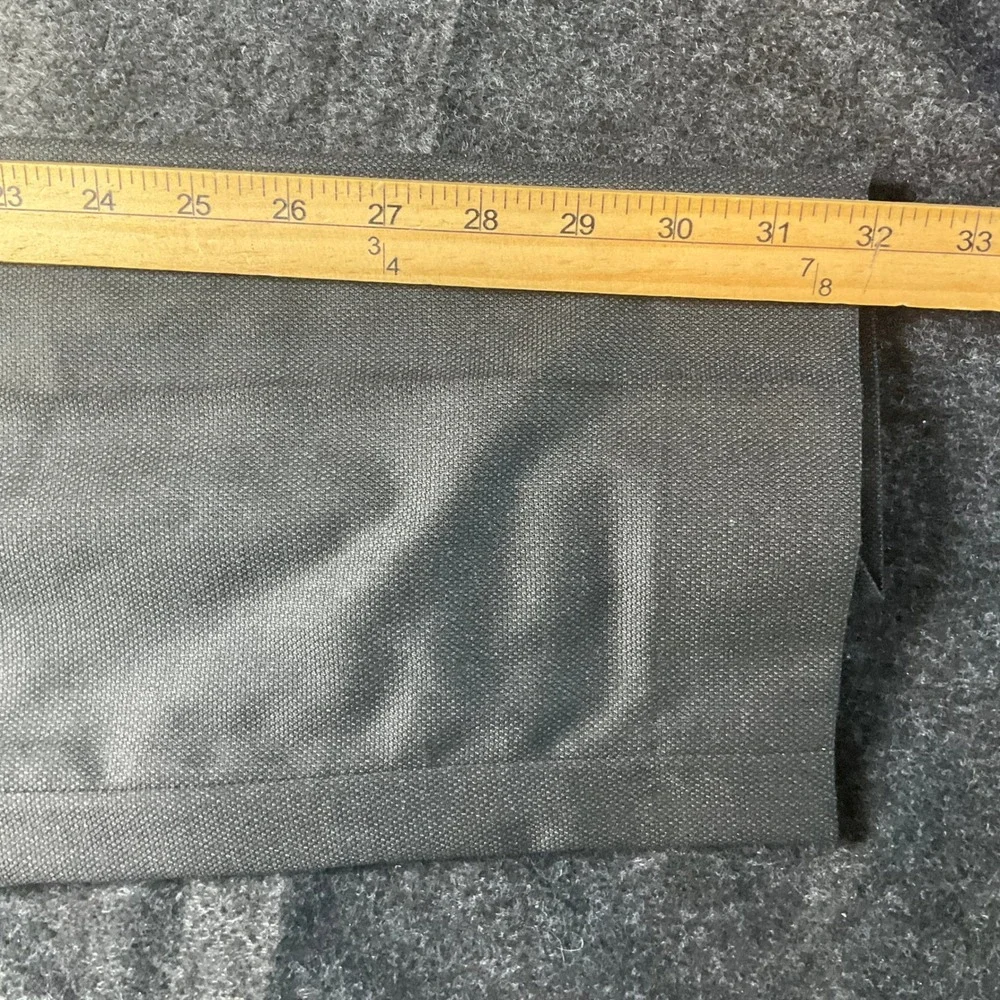 Banana Republic Dress Pants Mens 36x32 Charcoal Slim Fit Minimalist Classic